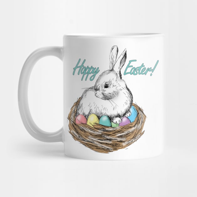 Easter Bunny Gift by rachelsfinelines